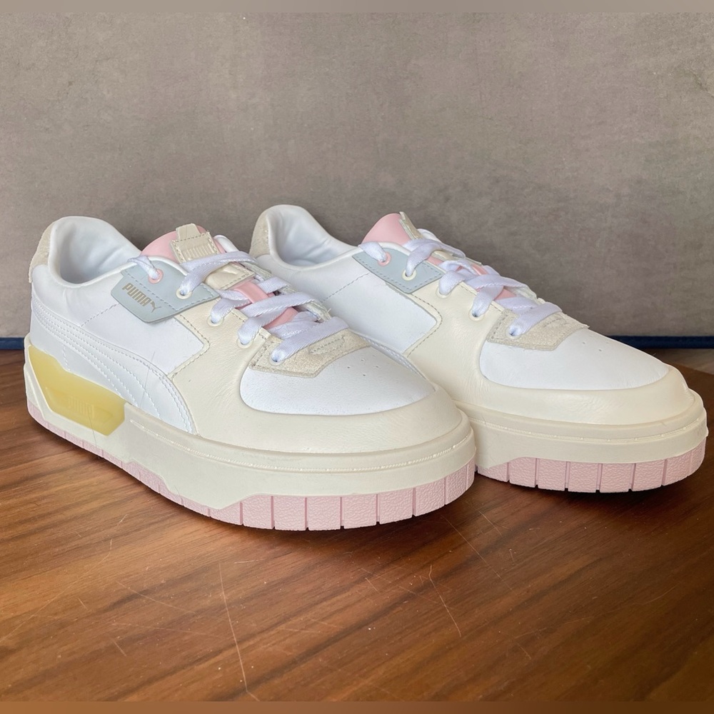 Puma Cali Dream chunky sneakers in pastel
